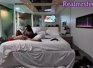 medusa rides black wolf's monster cock hard