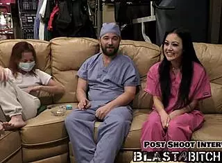 Blaire Celeste Sucks Dick And Gets Pussy Blasted With Cum In Pov