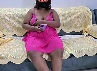 Halloween joi with evil bunny cosplay