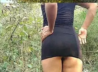 showing off my tasty ass in the mountains 😍