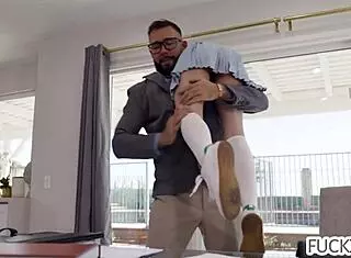 Mischievous selina imai gets in trouble with deepthroat and fucking.