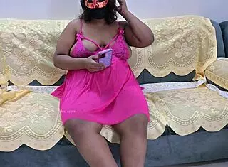 Halloween joi with evil bunny cosplay