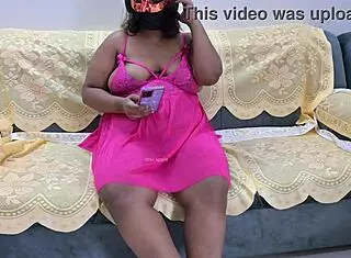 Halloween joi with evil bunny cosplay