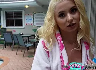 I creampied my stepdaughter Aria Banks so hard!