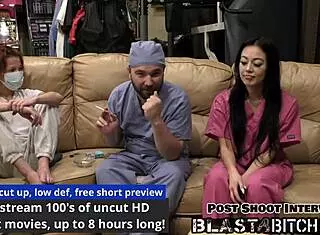 Blaire Celeste Sucks Dick And Gets Pussy Blasted With Cum In Pov