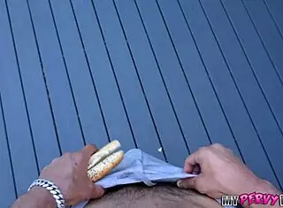 stepsis devours stepbro's cock when hungry