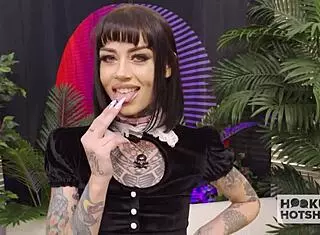tattooed supermodel cc dolls has extreme anal sex hookup with ass to mouth, doggystyle, riding, and gaping