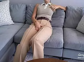 Step Mom Begs Son For Fuck, MILF Gets Creampie