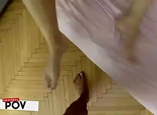 Blonde Irina Cage Enjoys Threesome With Matt And Brad