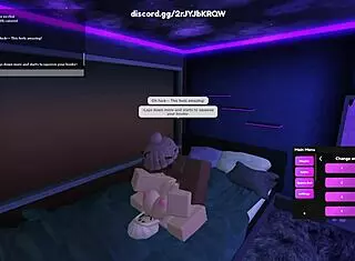 Blonde Whore in Roblox Porn