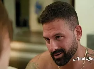 Radiant milf gets her rear end tapped by a couch surfer - Sata Jones