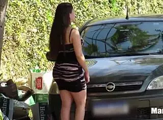 Fucking On The Street Feels So Thrilling With Big Tits And Ass