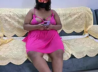 Halloween joi with evil bunny cosplay