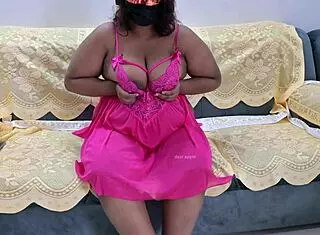 Halloween joi with evil bunny cosplay