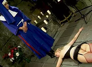 i'm possessed and lick nun's pussy