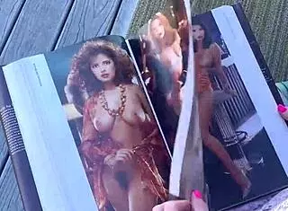 Playboy magazine sparked my arousal with its sexy images and stories.