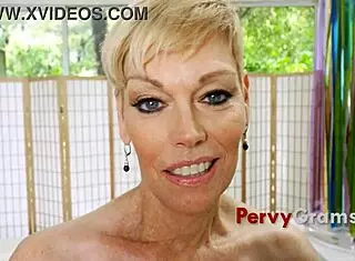 Young Guy Gets Seduced By 70-Year-Old Granny In Taboo Fucking Scene