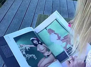 Playboy magazine sparked my arousal with its sexy images and stories.