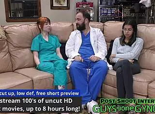 i'm doctor tampa getting treated by female doctor and nurse