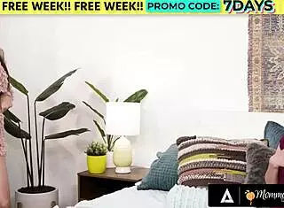 Pretty Maddy May Learns Masturbation From Stepmom In Passionate Lesbian Lesson From Mommys Girl