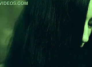 Elizamar casually explores her body in vintage style