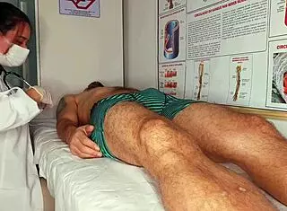 Nurse Encounter With Erection Moment