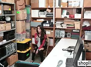 Latina Teen Arrested By Security For Candy