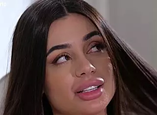 horny martina smeraldi getting dp slammed at hairdressers 😈