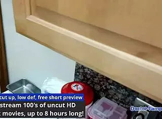 Kalani Luana gets her yearly physical from Dr. Tampa.