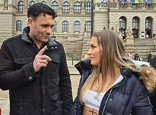 Silvia dellai in 3 on 1 intense double anal cum swallowing!