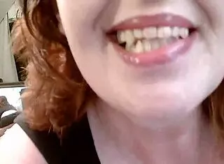 Thick Curvy Redhead Dawn Shows Off Body and Talks Dirty