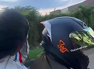 Colombian college girl cheats on boyfriend with stranger in passionate sex.