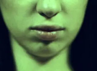 Elizamar casually explores her body in vintage style