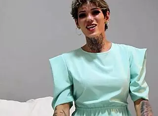 Ninja Experience 03 - Interview With Sabrina Prezotte the 21cm Endowed Crossdresser Loving Adventures!