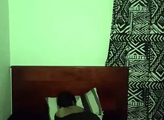 Hey, real sex with my Latina girlfriend at her stepmom's house.