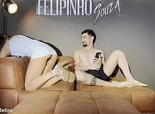 couldn't hold back and enjoyed time with my cousin