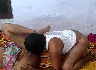 Youranitha Shares Indian Village Couple Homemade Missionary Session with Creampie
