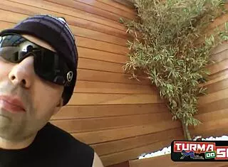 the hot melissa pitanga shows up for some intense anal action with frotinha porn star