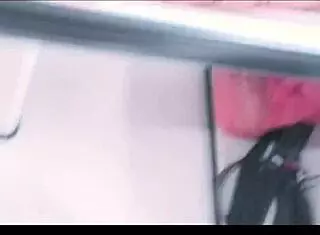 Teen strips and deepthroats big cock in wild threesome with busty manager