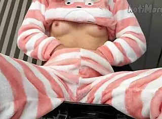 Personal I feel so horny as this teen 18+ babe masturbates her petite wet pussy to intense orgasm