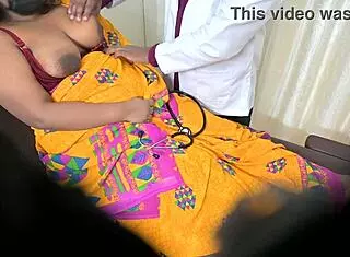 Doctor gets too handsy with lady patient during checkup, leading to unexpected intimate exam in hospital