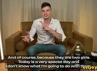 Dissolute Tommy Begins His Day with a 3some Bang Jamboree Featuring 2 Steamy Molten Honies with Giant Hooters - All Grasped in Total Hd Porn