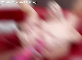 kitty li explores handmade impaler size m through intense anal fisting and gaping insertion session