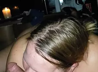 Suxking off big cock from milf with ass and blowjob details