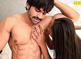 Hot couple enjoyed desi romance with hardcore sex wet pussy licking and passionate quickie