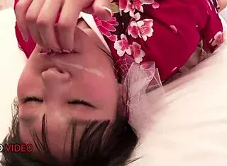 Milf in Cosplay Sucks Cocks Before Hardcore Group Sex Creampie in Japanese 3some