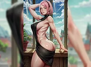 exploring that intriguing sakura compilation with sexy hentai action and wild encounters