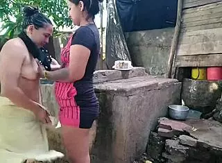 Colombian friend invites me to ranch for homemade pussy licking and ass fingering while husband away