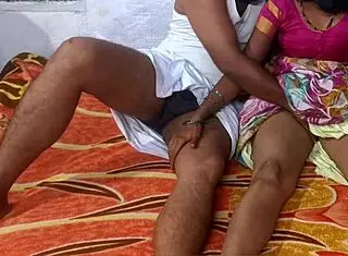 Youranitha Shares Indian Village Couple Homemade Missionary Session with Creampie