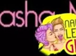 Extremely beautiful Natasha Nice and sexy lesbian friend Jessie Rogers kiss in shower